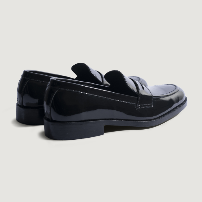 Baxton Black Patent Leather Loafers