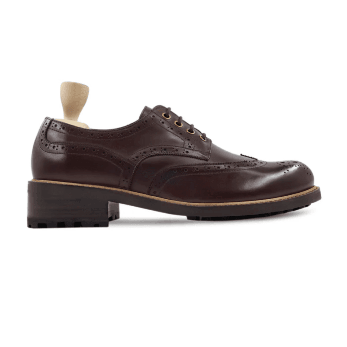 Clarke - Men's Dark Brown Calf Leather Derby Shoe