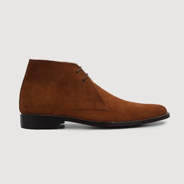 Kingston Brown Suede Leather Chukka Boots