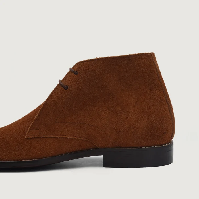 Corry Chukka Brown Suede Leather Boots