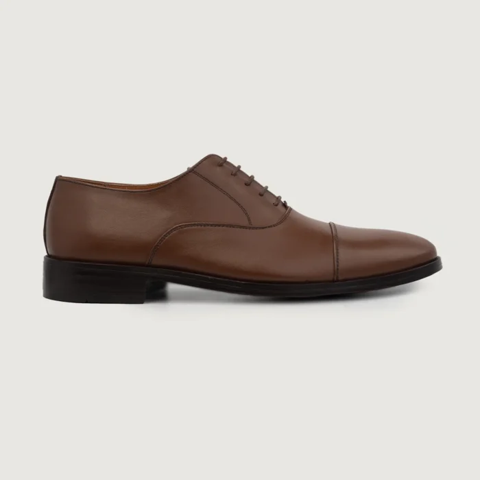 Professor Oxford Brown Leather Shoes