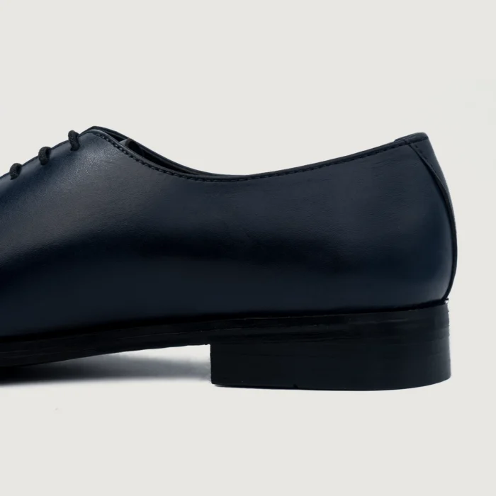 Director Wholecut Midnight Blue Leather Shoes