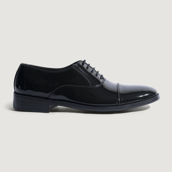 Austin Black Patent Leather Oxford Shoes