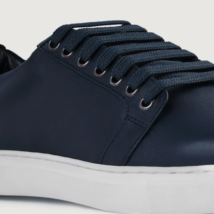 Murphy Low Top Midnight Blue Leather Sneakers