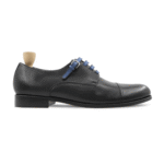 Ames Black Leather Derby Shoes