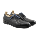 Ames Black Leather Derby Shoes