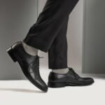 Austin Black Leather Oxford Shoes