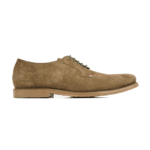 Bedford Camel Kid Suede Derby Shoes