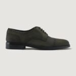 Boston Olive Oil Pullup Leather Derby Shoes - StudGuard