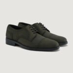 Boston Olive Oil Pullup Leather Derby Shoes - StudGuard