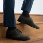 Boston Olive Oil Pullup Leather Derby Shoes - StudGuard