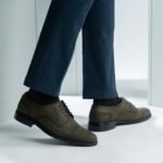 Boston Olive Oil Pullup Leather Derby Shoes - StudGuard