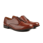 Decatur Tan Leather Derby Shoes
