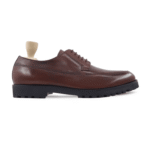 Groton Reddish Brown Leather Derby Shoes