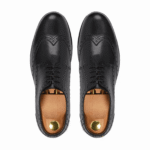 Lisle Black Leather Derby Shoes
