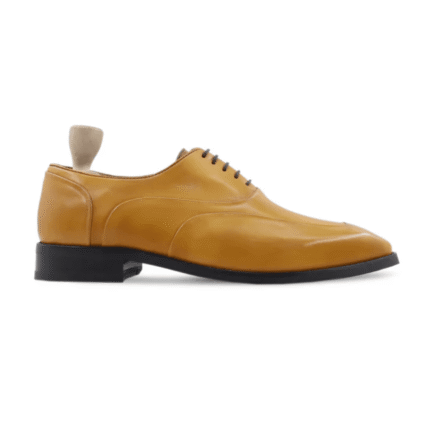 Madison Yellow Leather Oxford Shoes
