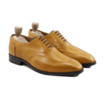 Madison Yellow Leather Oxford Shoes