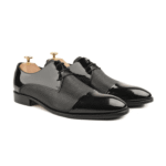 Ottawa Black Leather Derby Shoes