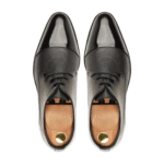 Ottawa Black Leather Derby Shoes