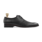 Belmont Black Leather Derby Shoes