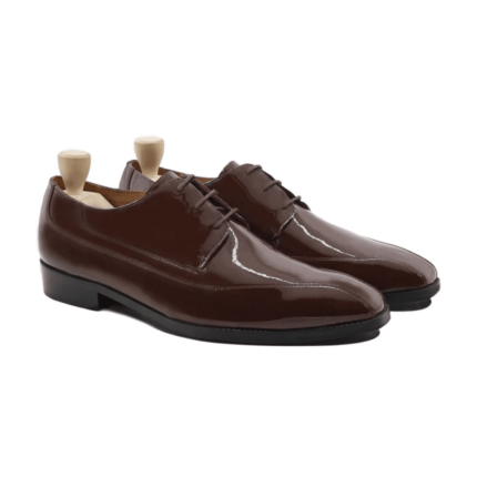 Fremont Dark Brown Leather Derby Shoes