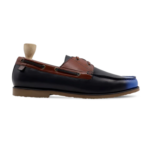 Jasper Tricolor Leather Derby Shoes