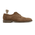 Modesto Camel Kid Suede Derby Shoes