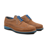 Oakland Camel Kid Suede Derby Shoes