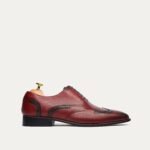 Ankara - Men's Oxblood Calf Leather Oxford Shoe