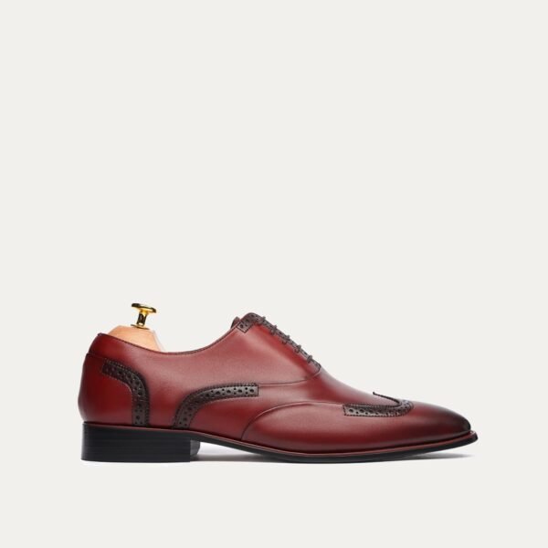 Ankara - Men's Oxblood Calf Leather Oxford Shoe