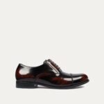 Bath - Men's Burnished Brown Box Leather Oxford Shoe