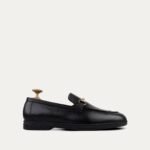 Bennett - Men's Brown Pebble Grain Leather Loafer