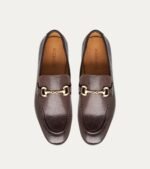 Casual Shoe Berto Bit Loafer In Black Leather