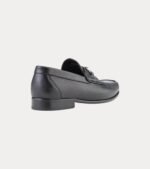 Casual Shoe Berto Bit Loafer In Black Leather
