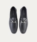 Casual Shoe Berto Bit Loafer In Black Leather