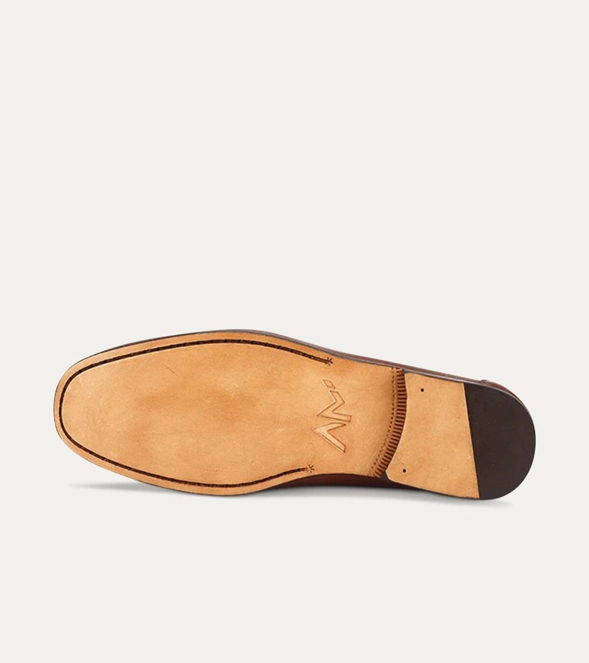 Casual Shoe Berto Bit Loafer In Brown Leather