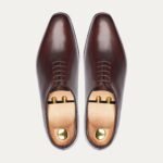 Chicky - Men's Dark Brown Calf Leather Wholecut Shoe