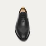 Corded - Men's Black Calf Leather Wholecut Shoe