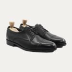 Crispin - Men's Black Calf Leather Derby Shoe