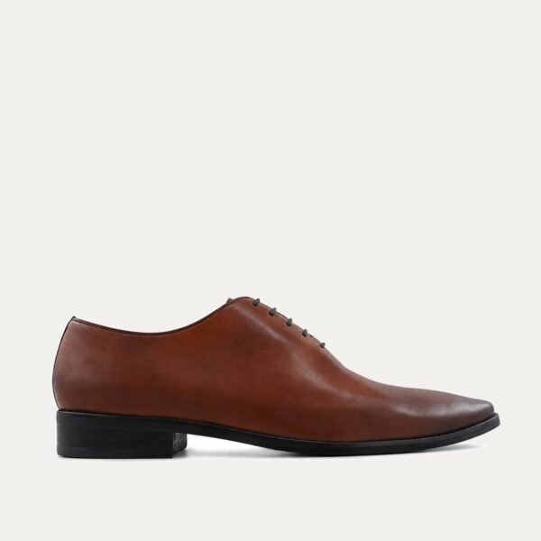 Cristofer - Men's Brown Calf Leather Wholecut Shoe