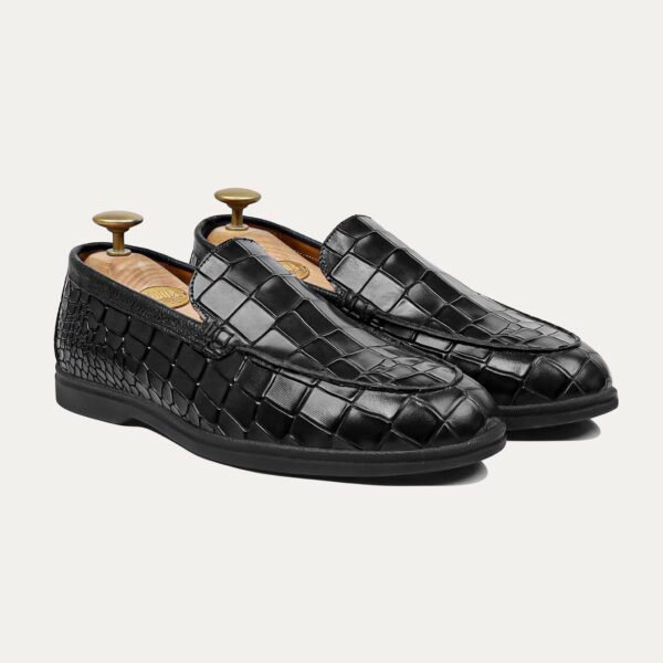 Cruz - Men's Black Calf Leather Loafer