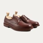 Dason - Men's Brown Patina Calf Leather Derby Shoe