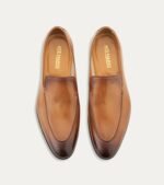 Dress Shoe Apron Front Penny Loafer Siena Nicol Leather