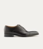 Dress Shoe Cap Toe Oxford Black Antique