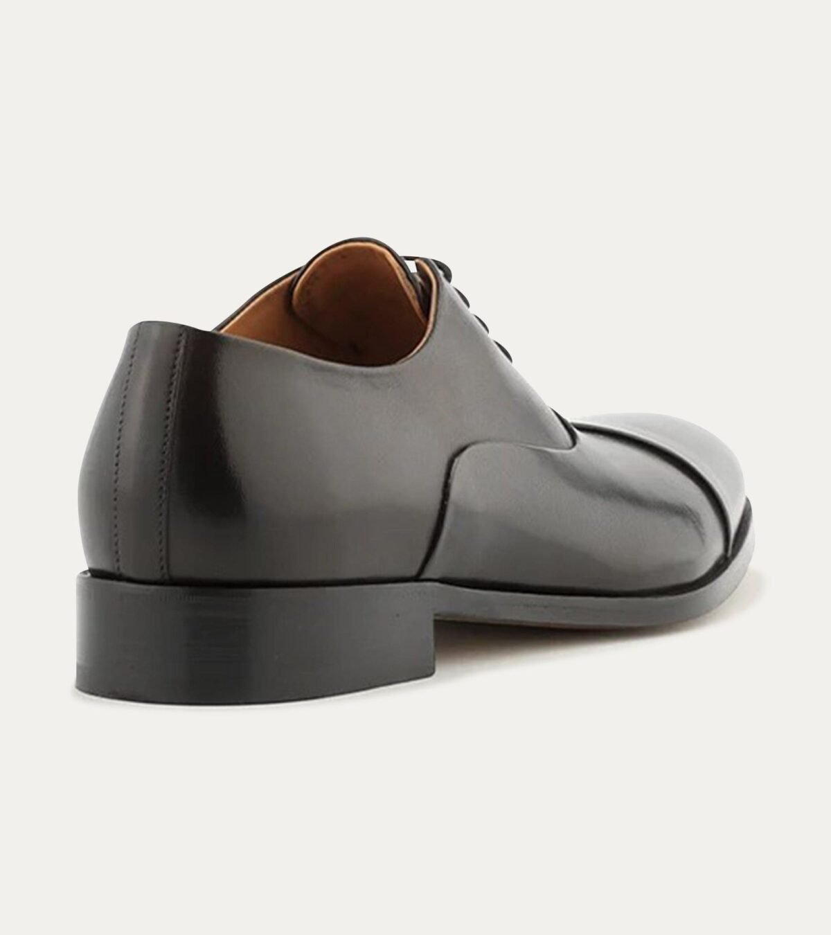Dress Shoe Cap Toe Oxford Black Antique