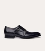 Dress Shoe Monkstrap Black Antique