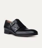 Dress Shoe Monkstrap Black Antique