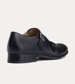 Dress Shoe Monkstrap Black Antique