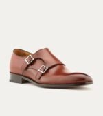 Dress Shoe Monkstrap Brandy Antique