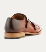 Dress Shoe Monkstrap Brandy Nicol Antique